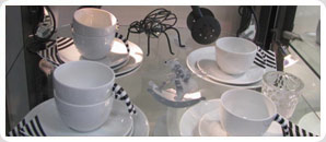 Porzellan und Geschenke