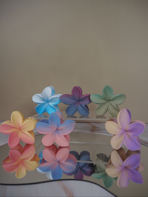italienische mode kleiber werksverkauf Haarspangen mit pastellfarbenen Blumen