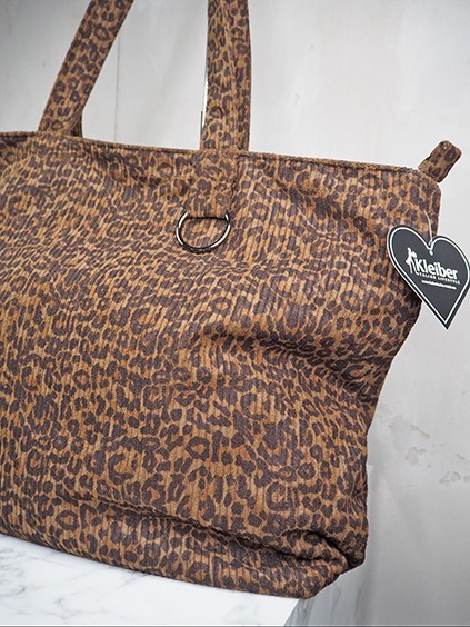 italienische mode kleiber werksverkauf Geräumige Kleiber Leo-Print Tasche, modisches Accessoire für Damen